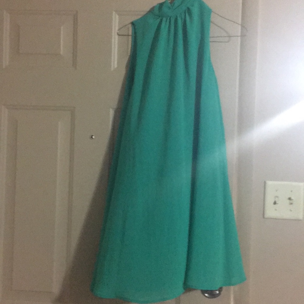 Green Sleeveless Dress Size S
